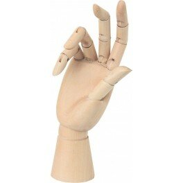 Modelhand 25cm vrouw-rechts