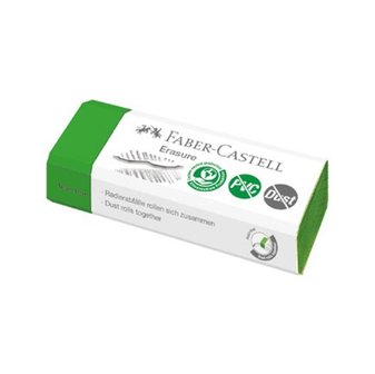 Gum Groen Faber-Castell PVC vrij en stofvrij