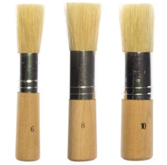 3 x Tamponeerkwast set van Kangaro