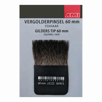 Verguldings penseel - Goud-oplegger 6 cm