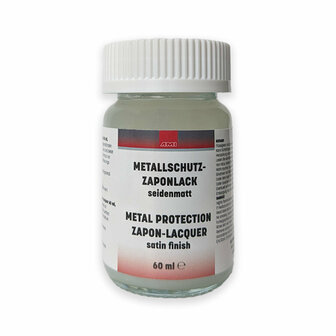 Product afbeelding van Beschermlak zijdeglans voor blad-metaal 60 ML