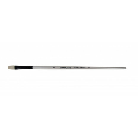 No 4 = (9.5 / 8.7 mm) Plat en lang Graduate van Daler Rowney