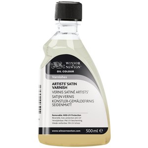 Satijn Vernis voor olieverf Winsor & Newton (Medium 737) 500 ML