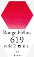 L'Aquarelle Heliogeenrood Sennelier extra fijne aquarelverf 10 ML Serie 2 Kleur 619