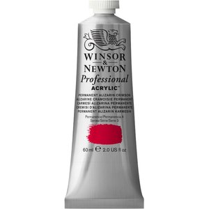 Permanent Alizarin Crimson Professional Acrylic Winsor & Newton 60 ml Kleur 466