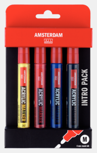 U zoekt een Amsterdam Acrylverf Marker Talens 4 X 4 van Royal Talens? | Kunstburg.nl -
