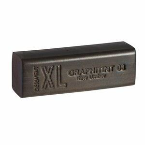 Raw Umber Graphitint wateroplosbare XL Blocks Derwent Kleur 03