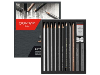 Set van 14 Graphite / Grafiet potloden 