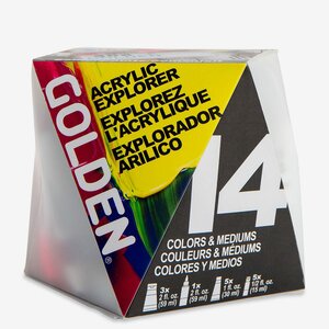 Golden Acrylic Explorer 14 Set