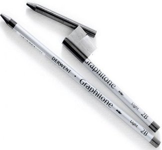 Graphitone 6B Dark wateroplosbare grafietstift Derwent