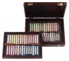 Rembrandt Luxe houten "portretselectie" kist met 60 hele Softpastels van Royal Talens