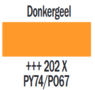 Plakkaatverf Donkergeel Extra fijn (Gouache Extra fine) Royal Talens 50 ML Kleur 202