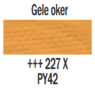 Plakkaatverf Gele oker Extra fijn (Gouache Extra fine) Royal Talens 50 ML Kleur 227