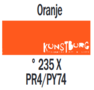 Plakkaatverf Oranje Extra fijn (Gouache Extra fine) Royal Talens 50 ML Kleur 235