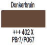 Plakkaatverf Donkerbruin Extra fijn (Gouache Extra fine) Royal Talens 50 ML Kleur 402