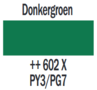 Plakkaatverf Donkergroen Extra fijn (Gouache Extra fine) Royal Talens 50 ML Kleur 602