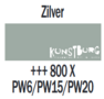 Plakkaatverf Zilver Extra fijn (Gouache Extra fine) Royal Talens 50 ML Kleur 800