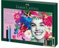 Polychromos en Pitt Grafiet Mat 40 delige set van Faber-Castell voorkant van set